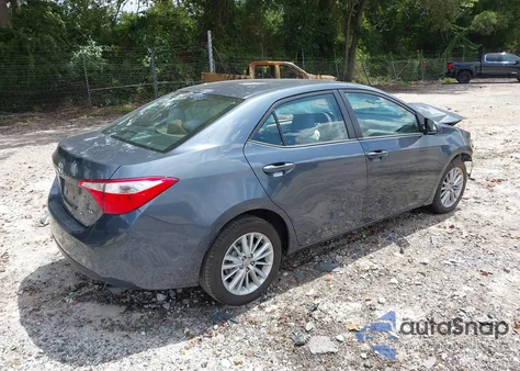 2014 Toyota Corolla Le Plus from USA, damaged, VIN 2T1BURHE7EC181337
